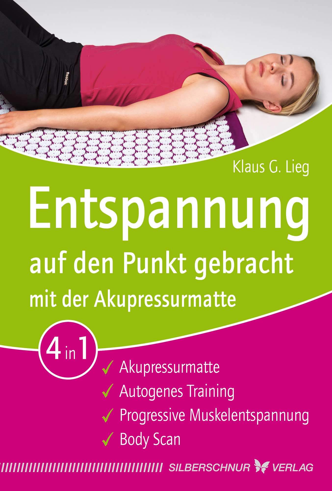 Entspannung auf den Punkt gebracht mit der Akupressurmatte von Klaus G. Lieg - YOGISHOP