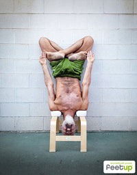 Feetup® Kopfstandhocker - Chocolate - YOGISHOP