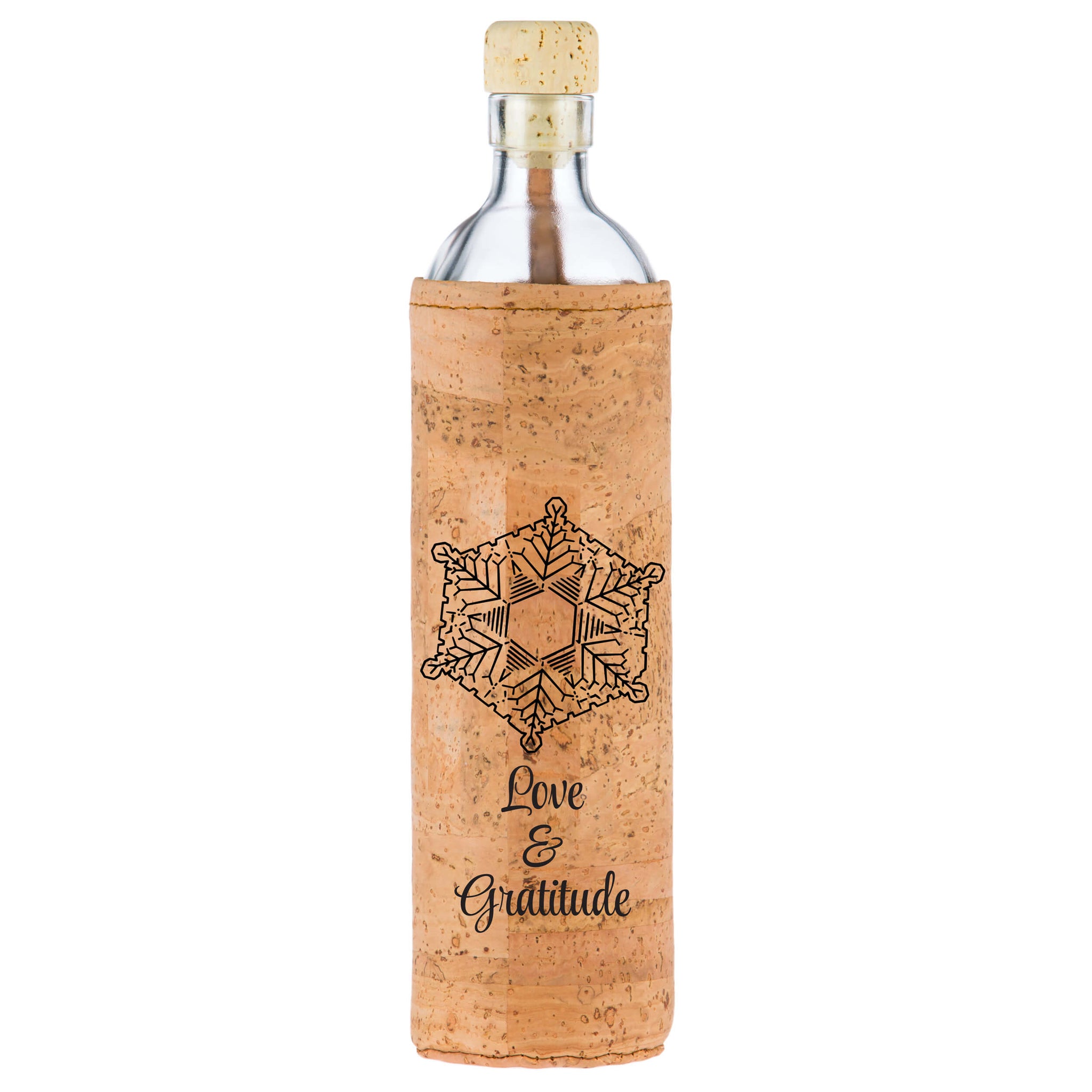 Flaska Trinkflasche SPIRITUAL Kork 0,75 l - YOGISHOP