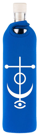 Flaska Trinkflasche SPIRITUAL Neopren - 0,75 l - YOGISHOP