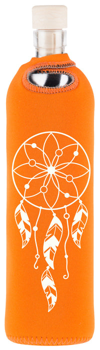 Flaska Trinkflasche SPIRITUAL Neopren - 0,75 l - YOGISHOP