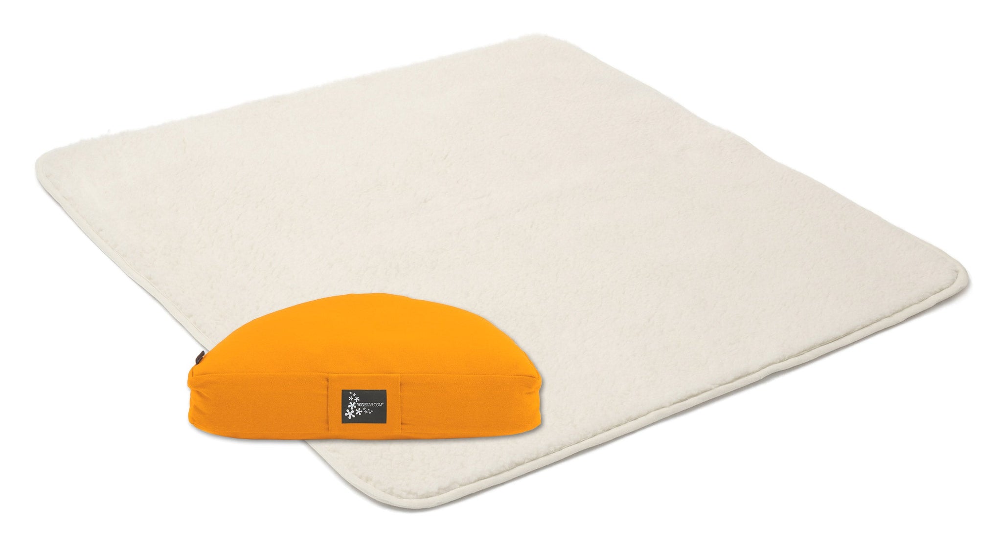 Yoga-Set Calm Edition - Meditation natur 100 x 100 cm - YOGISHOP