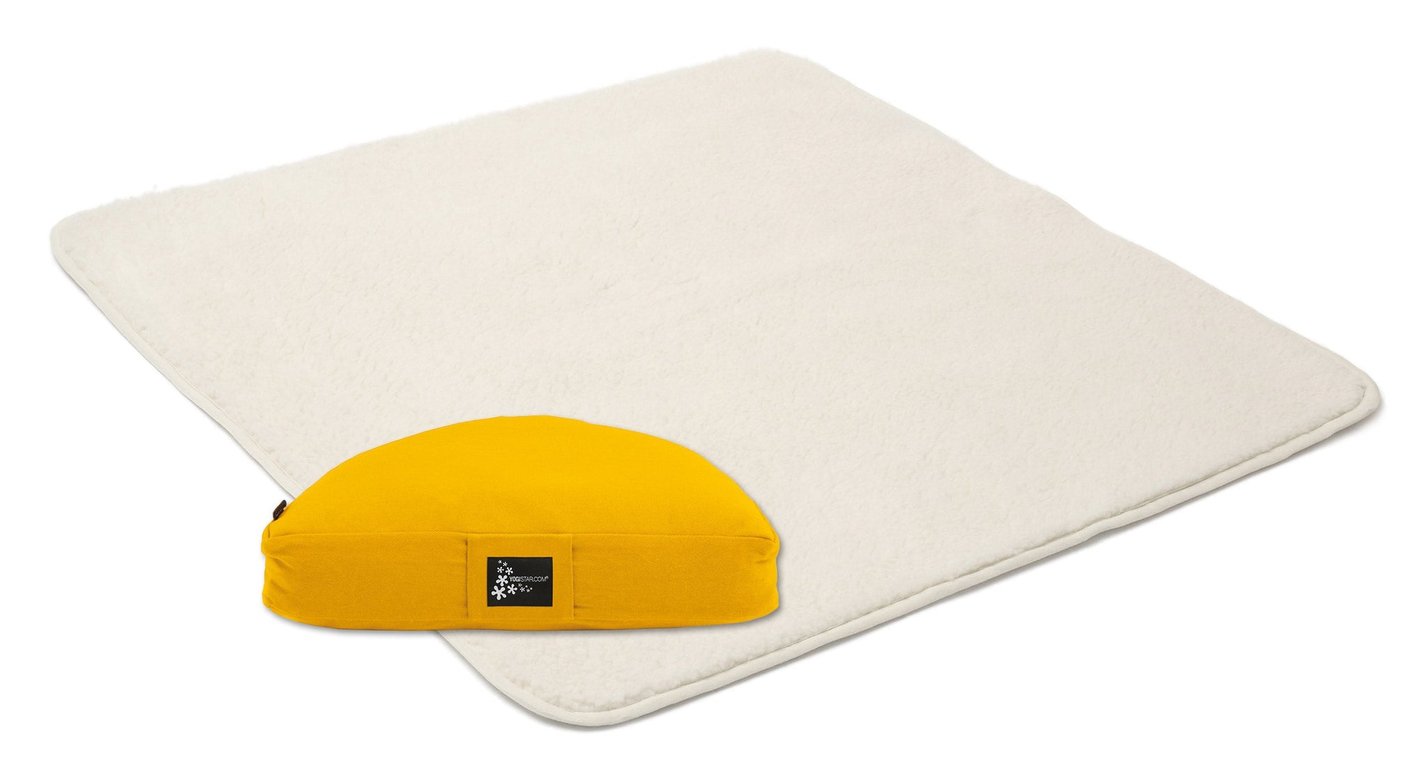 Yoga-Set Calm Edition - Meditation natur 100 x 100 cm - YOGISHOP