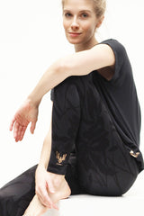 Yoga-Leggings Ganga 7/8 - anthracite
