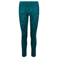 Yoga-Leggings Ganga 7/8 - leo turquoise