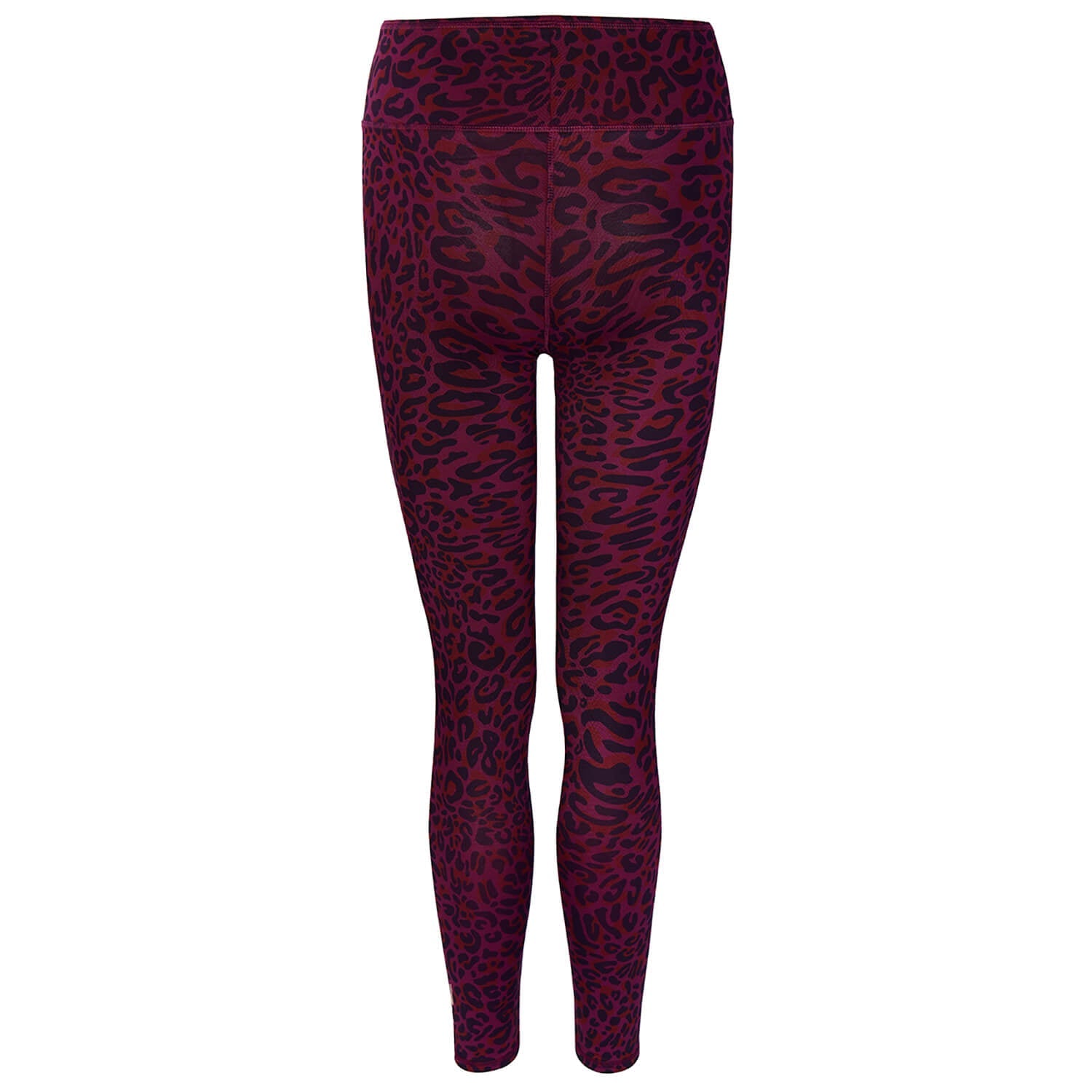 Yoga-Leggings Ganga 7/8 leo - ruby - YOGISHOP