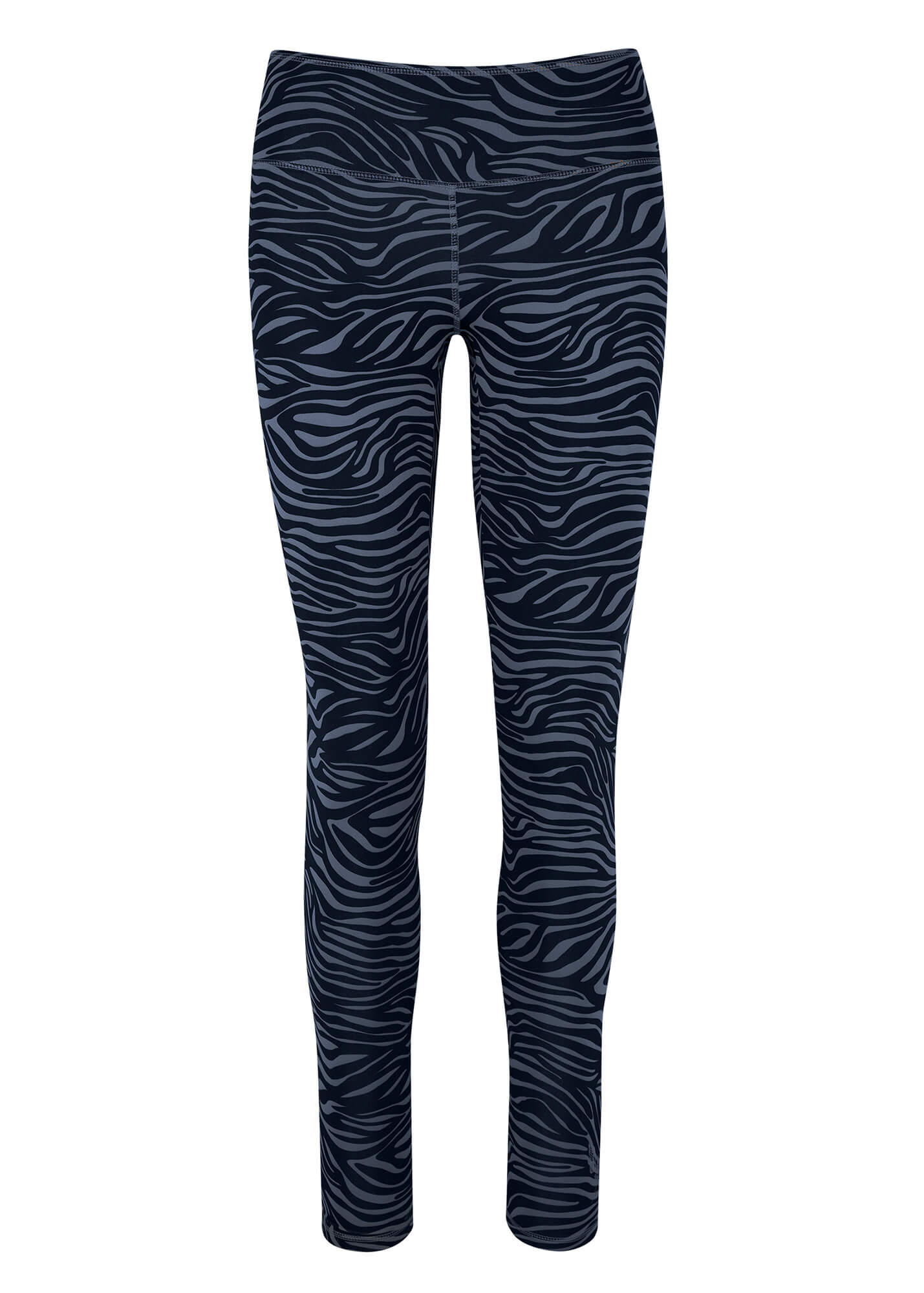 Yoga-Leggings Ganga 7/8 - zebra blue - YOGISHOP