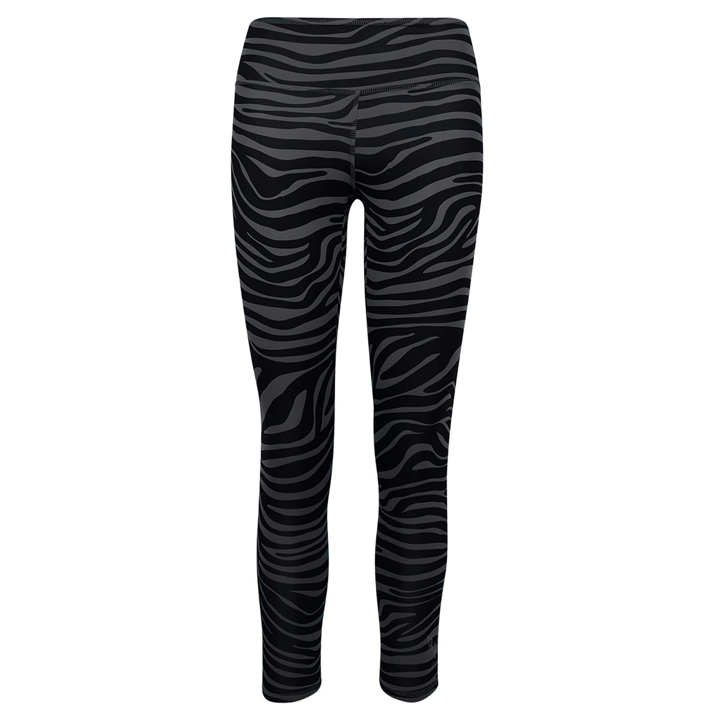 Yoga-Leggings Ganga 7/8 - zebra anthracite - YOGISHOP