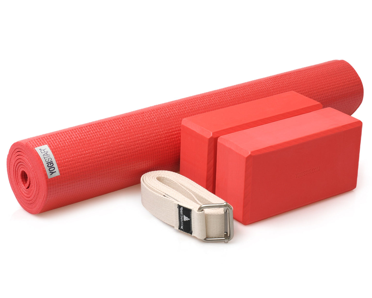 Yoga-Set kick it - two (Yogamatte + 2x Yogablock + Yogagurt) - YOGISHOP