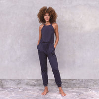 Yoga-Jumpsuit Paris - Tencel nightblue - YOGISHOP