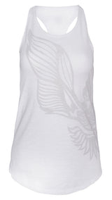 Yoga-Tank "Logo" - weiss - YOGISHOP