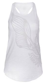 Yoga-Tank "Logo" - weiss - YOGISHOP