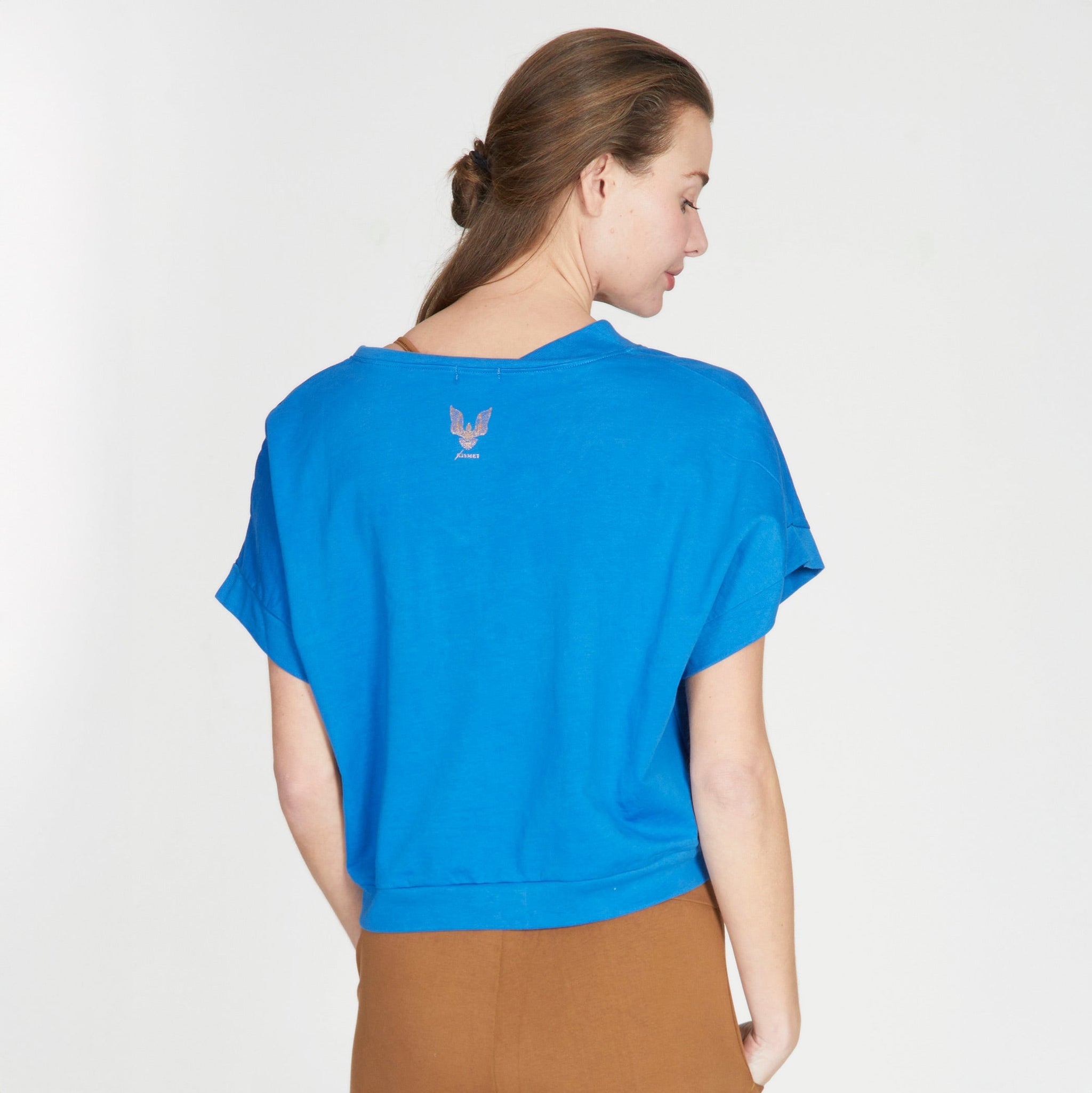 Yoga-Tee Kismet - sea
