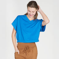 Yoga-Tee Kismet - sea - YOGISHOP