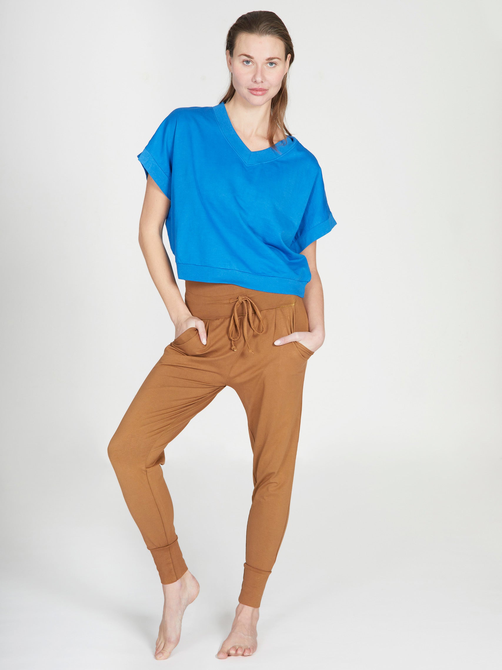 Yoga-Tee Kismet - sea