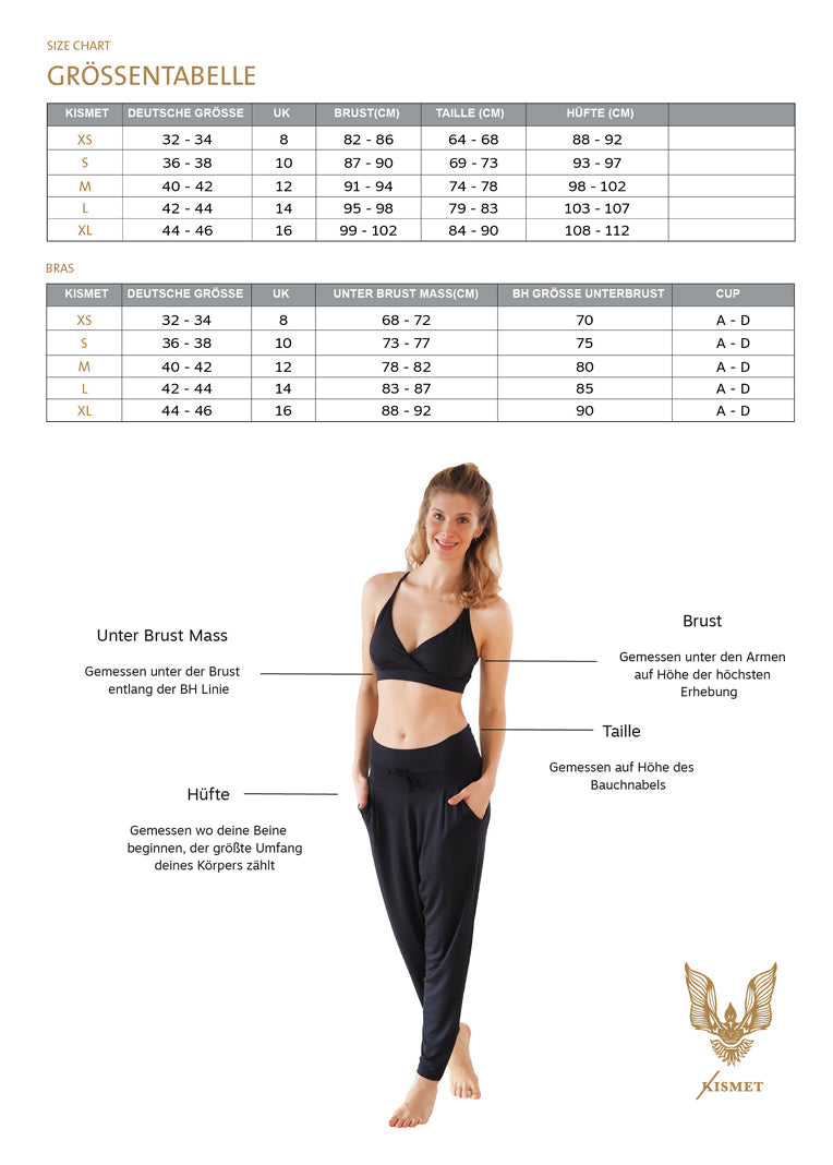 Yoga Longsleeve-Top "Aruna" - anthracite - YOGISHOP