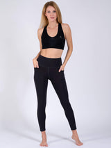 Yoga-Leggings Amalia - black - YOGISHOP