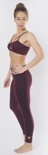 Leggings "Lakshmi" - mystic red - YOGISHOP