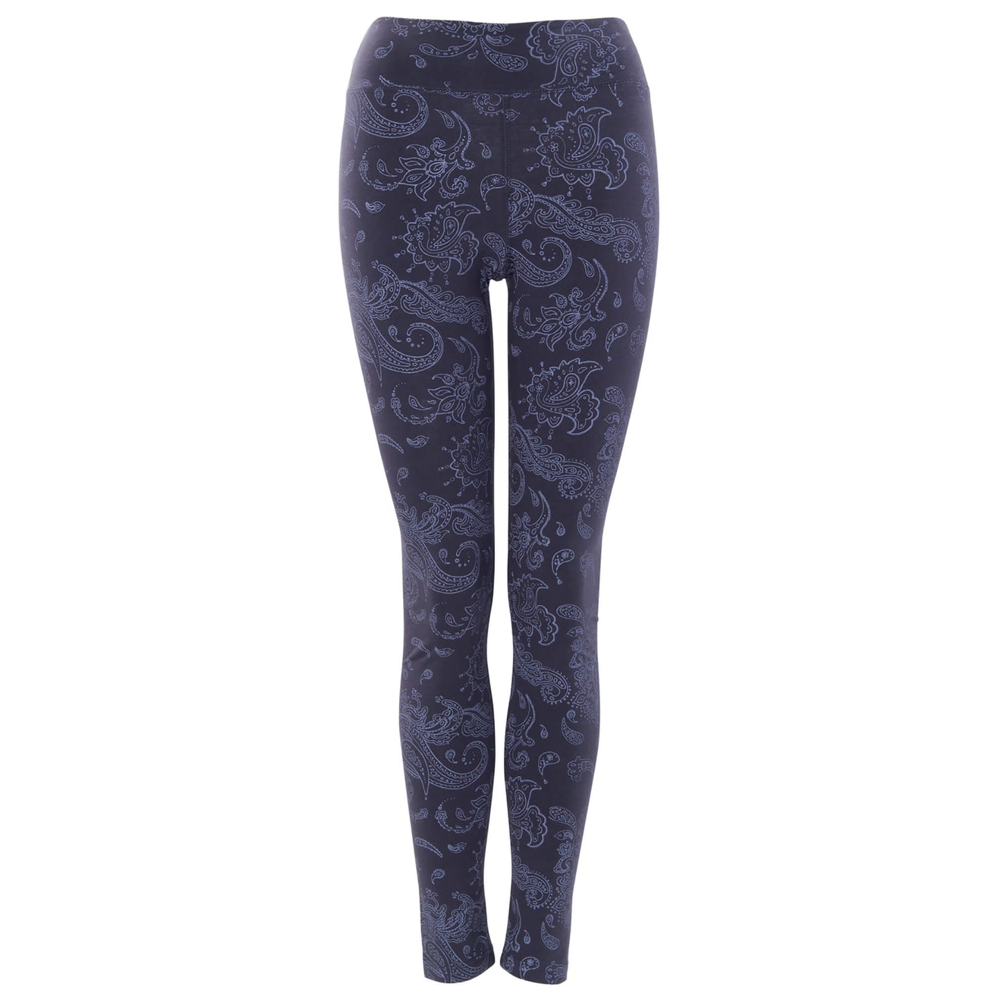 Yoga-Leggings Leela - nightblue paisley - YOGISTAR