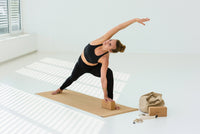 Yoga-Leggings "Liane" - charcoal - YOGISHOP