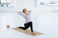 Yoga-Leggings "Liane" - charcoal