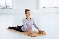 Yoga-Leggings "Liane" - charcoal - YOGISHOP