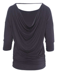 Yoga Longsleeve-Top Shula - anthracite