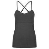 Yoga-Tank Love - anthracite - YOGISHOP
