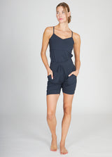 Yoga-Tank Love - anthracite - YOGISHOP