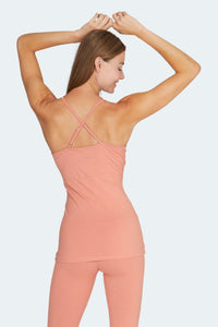 Yoga-Tank Love - rose