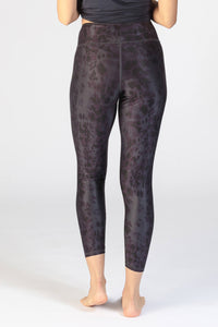 Yoga-Leggings Lux essential wild - anthracite - YOGISHOP