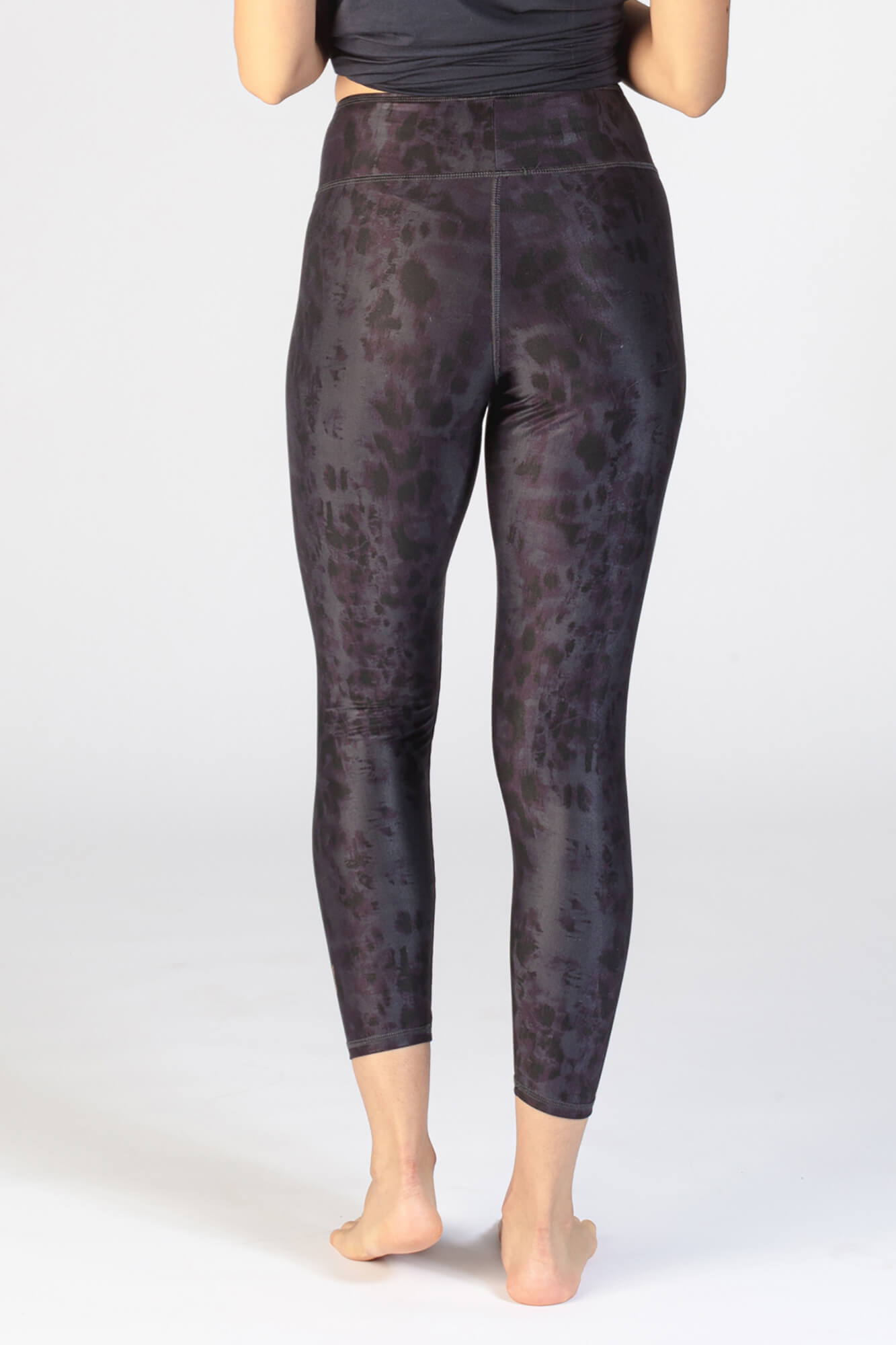 Yoga-Leggings Lux essential wild - anthracite - YOGISHOP