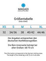 Yoga Top Eva - Blue Grey, aus Naturmaterial - YOGISHOP