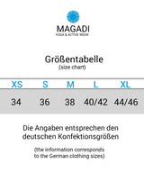 Yoga-Shirt - Celine weiß mit Leinen - YOGISTAR