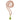 Mala-Kette "Vintage" - Holz Braun, Quaste Pistazie, Perle Gold - YOGISHOP