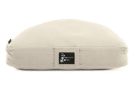 2. Wahl Meditationskissen - Halbmond - naturweiss - YOGISHOP