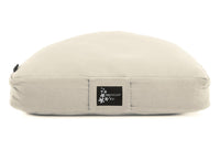 2. Wahl Meditationskissen - Halbmond - naturweiss - YOGISHOP