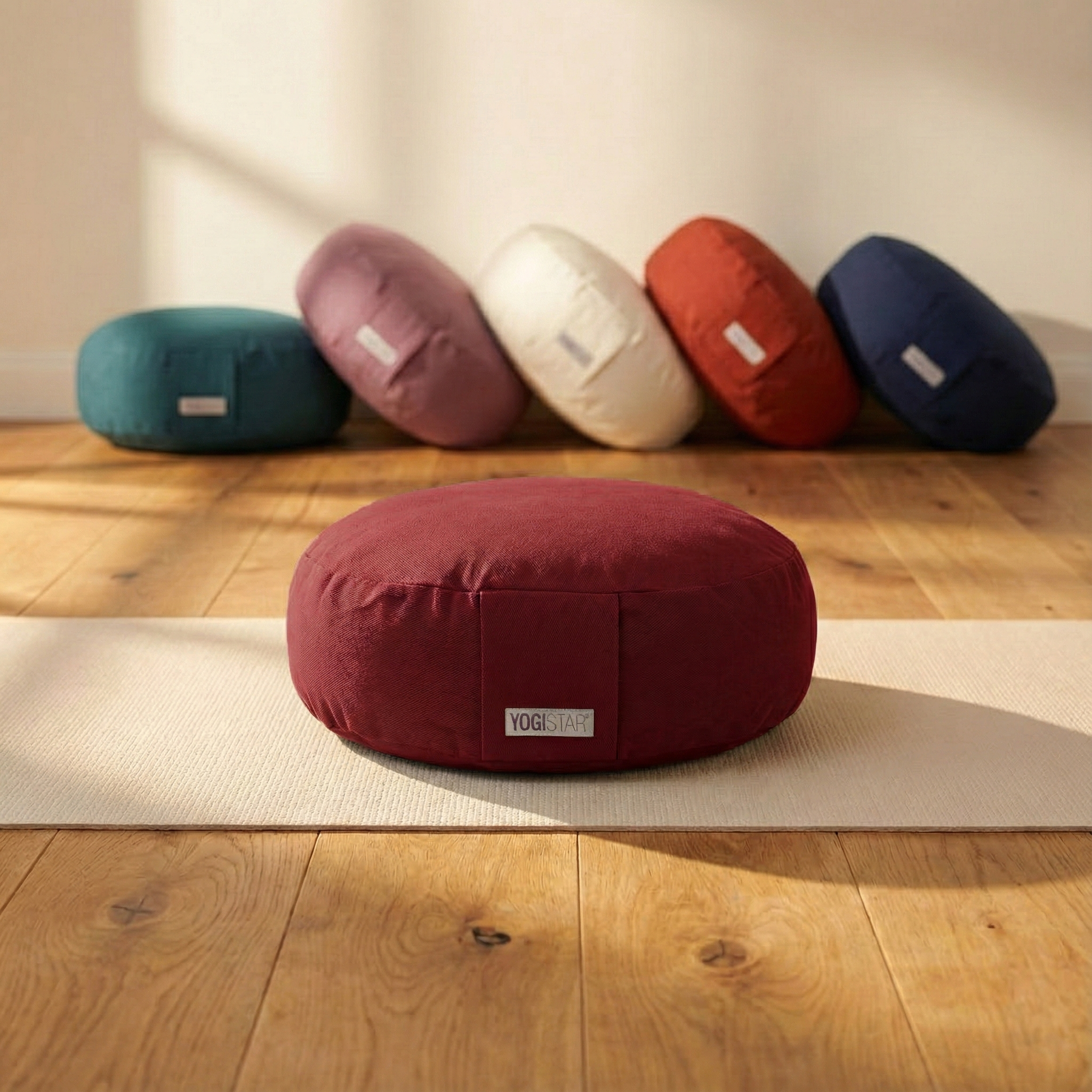 Meditationskissen - rund