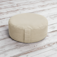 Meditationskissen - rund - Cord - YOGISHOP