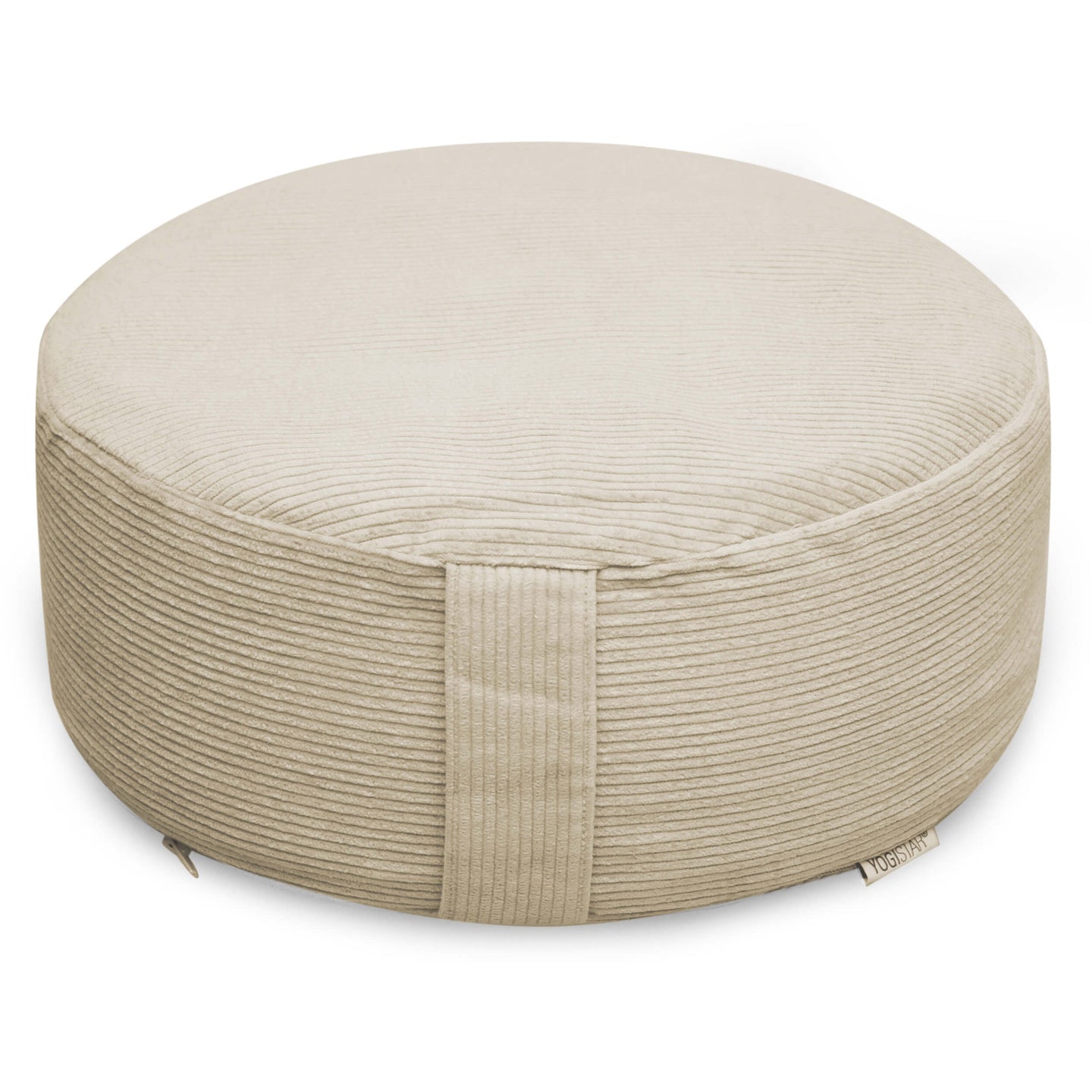 Meditationskissen - rund - Cord - YOGISHOP