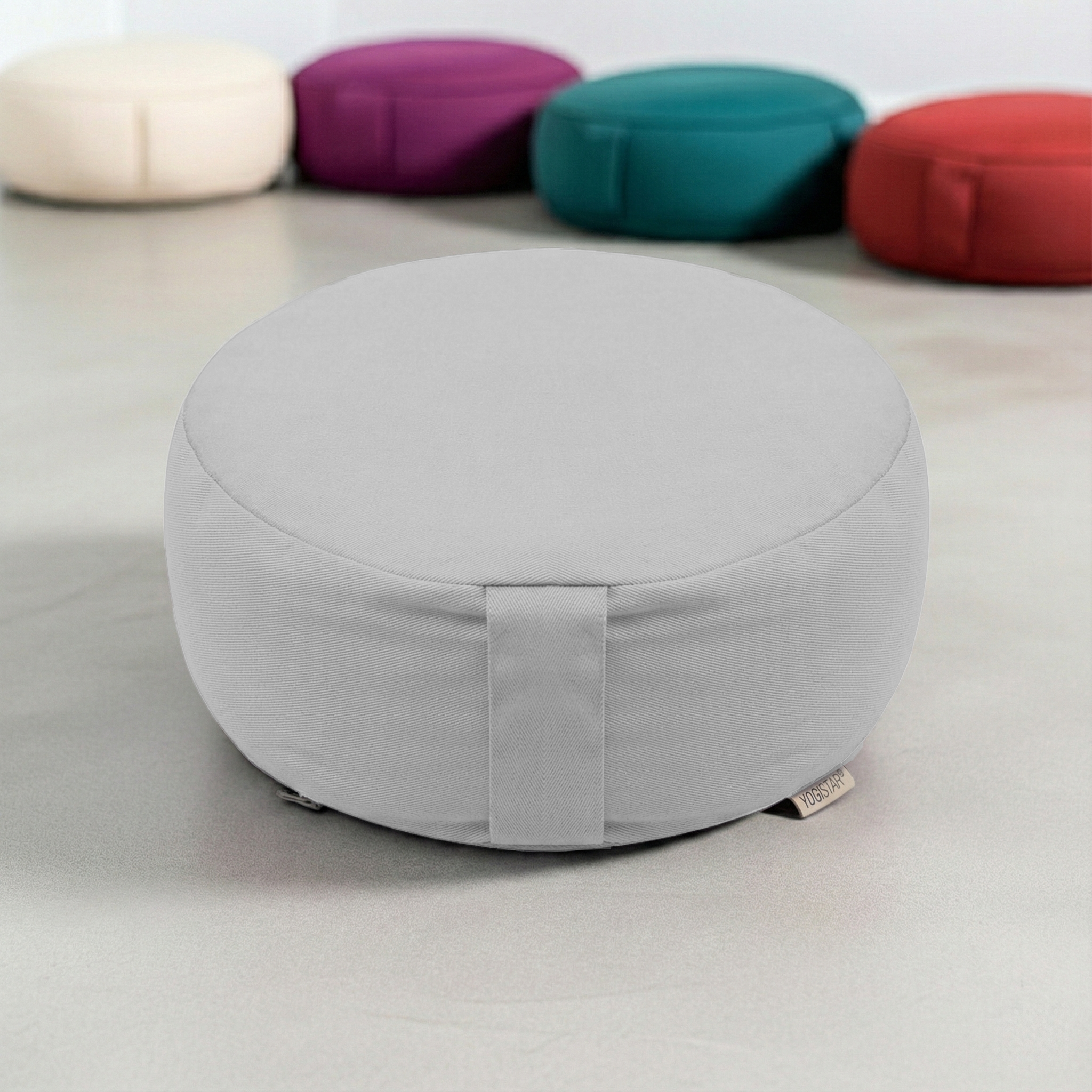 Meditationskissen - rund - Dhyana - organic cotton
