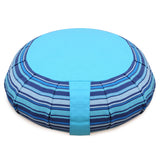 Meditationskissen - rund - elements - organic cotton - YOGISHOP