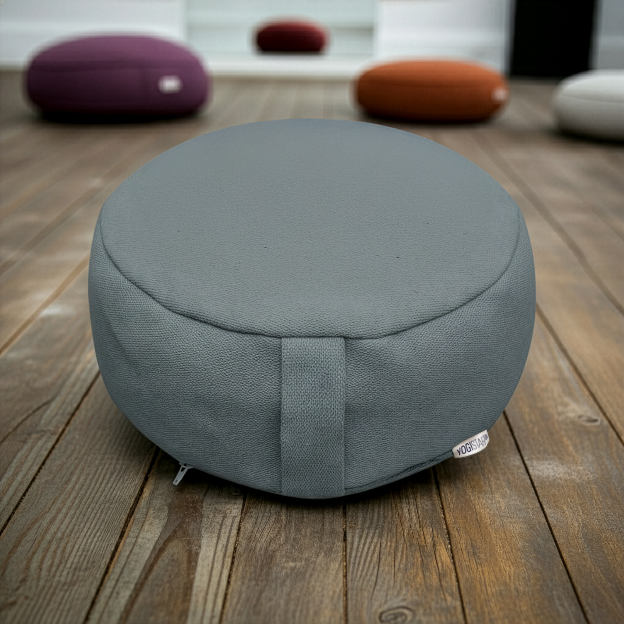 Coussin de méditation rond - jute