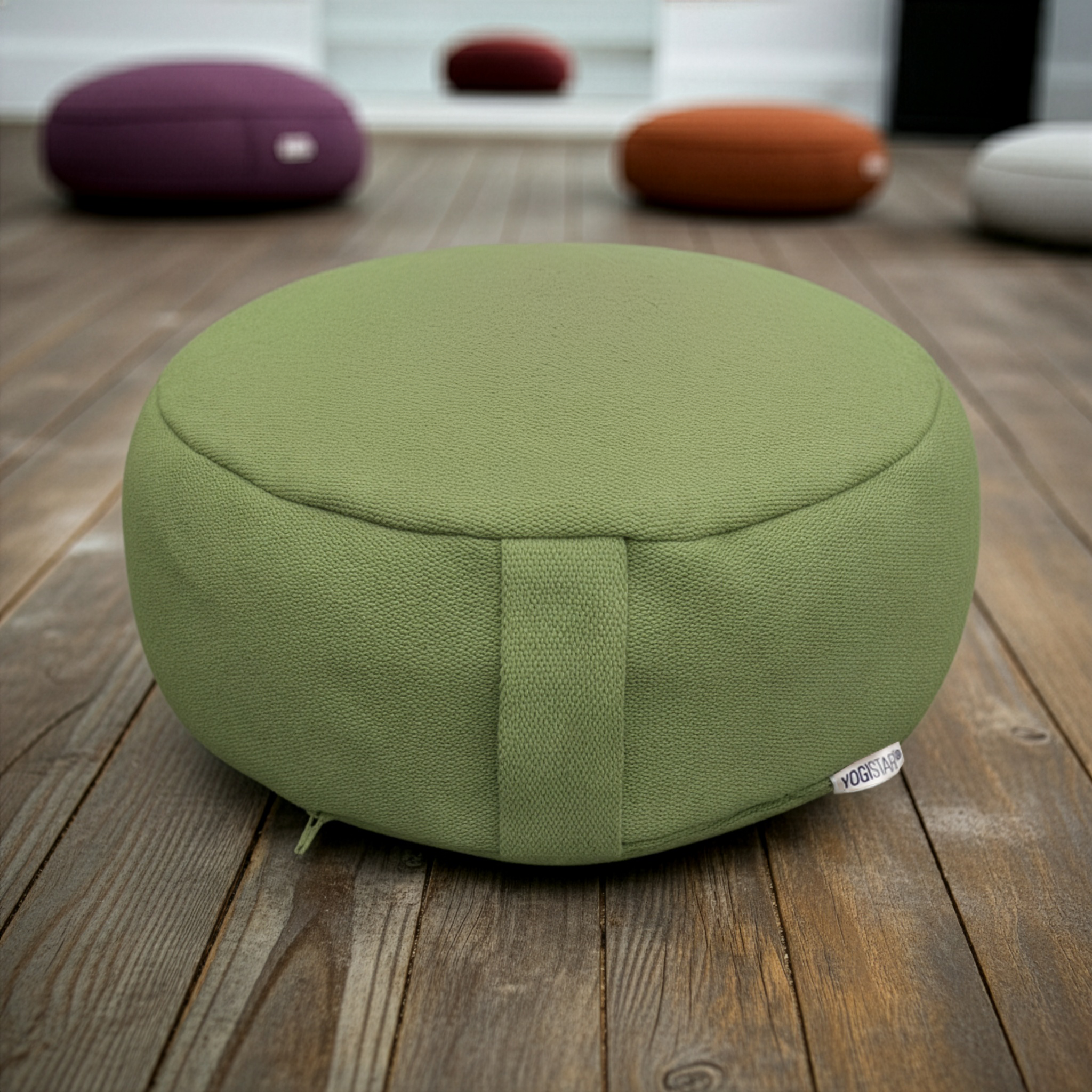 Coussin de méditation rond - jute