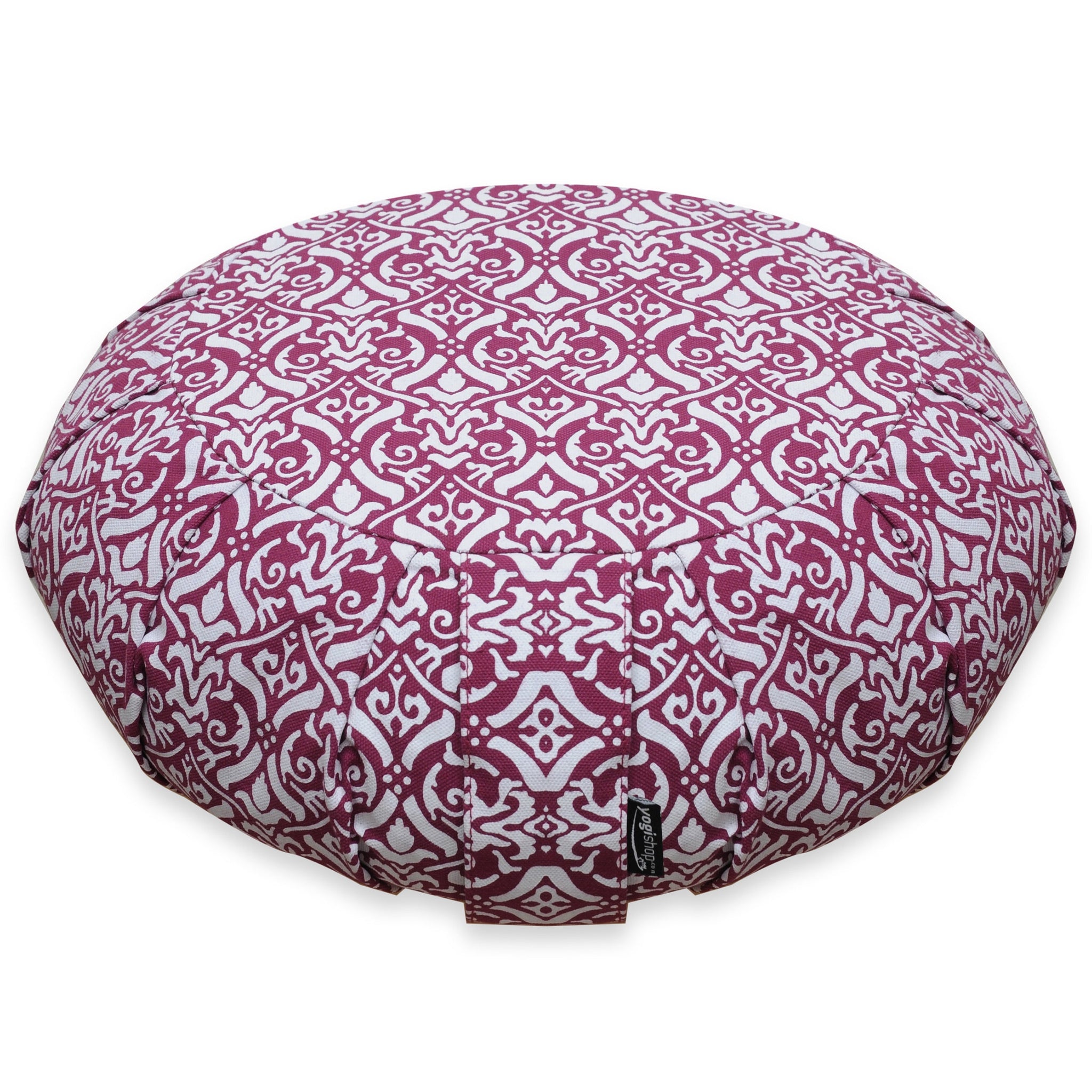 Meditationskissen rund pleated - vintage - cotton - YOGISHOP