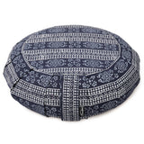 Meditationskissen rund pleated - vintage - cotton - YOGISHOP