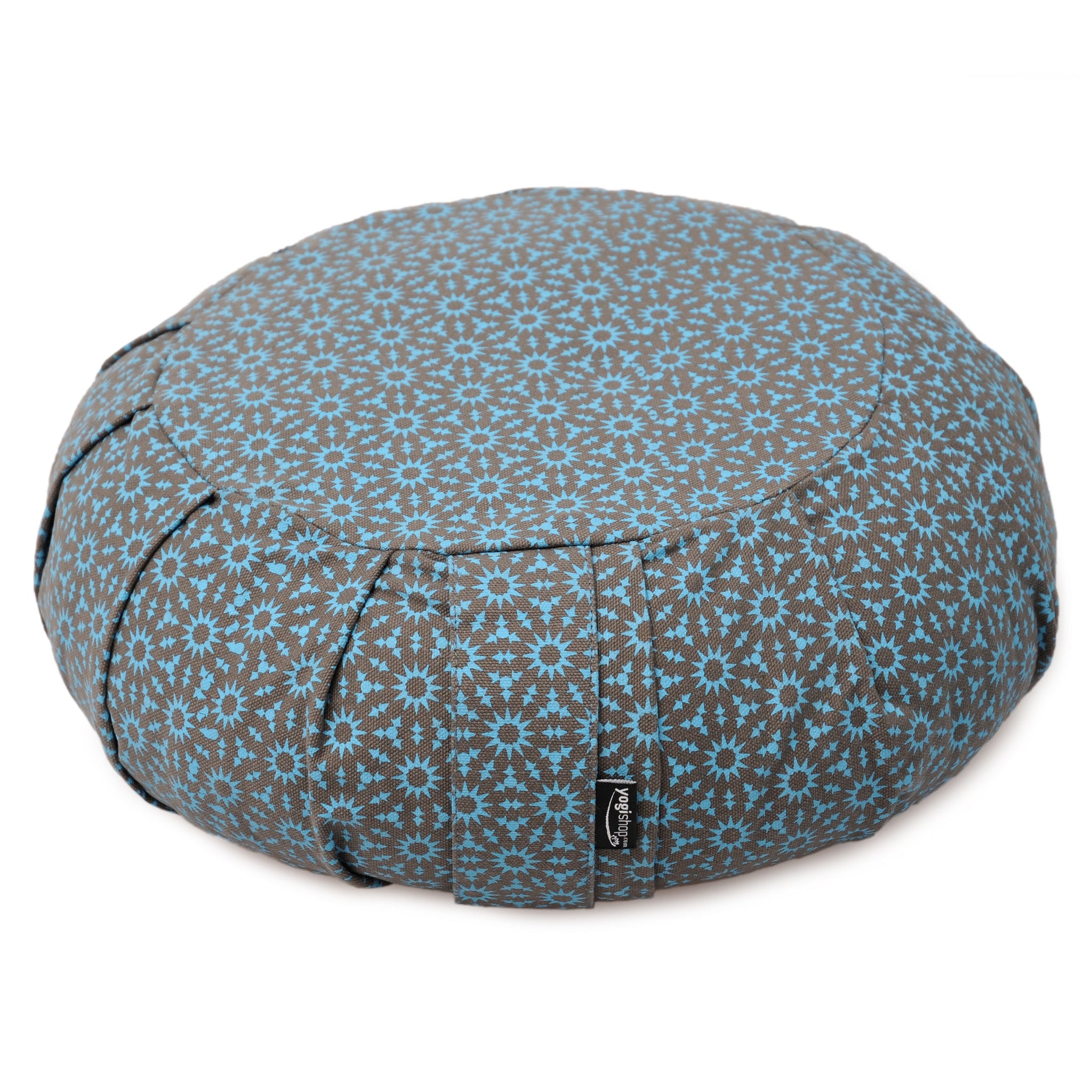 Meditationskissen rund pleated - vintage - cotton - YOGISHOP