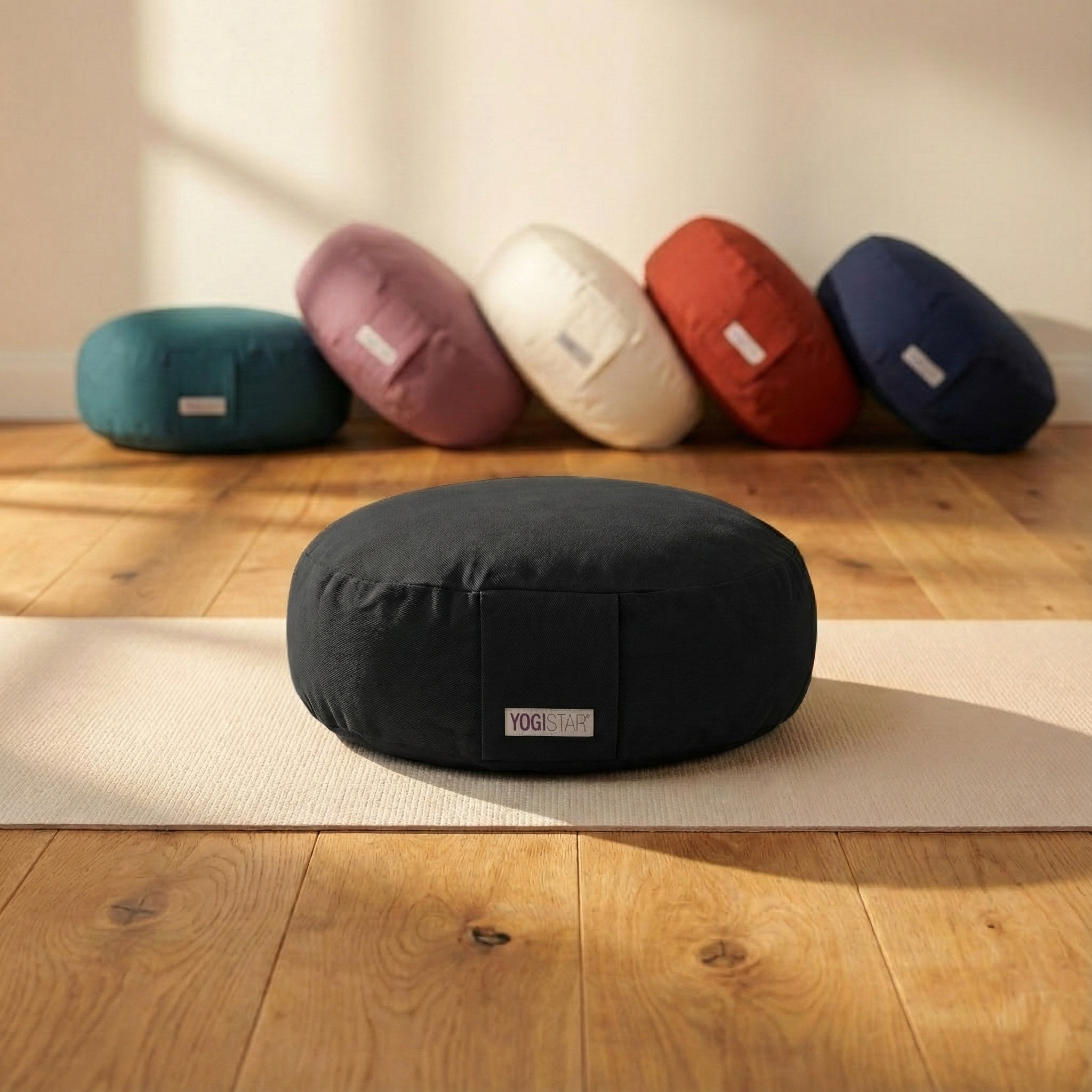 Meditationskissen - rund