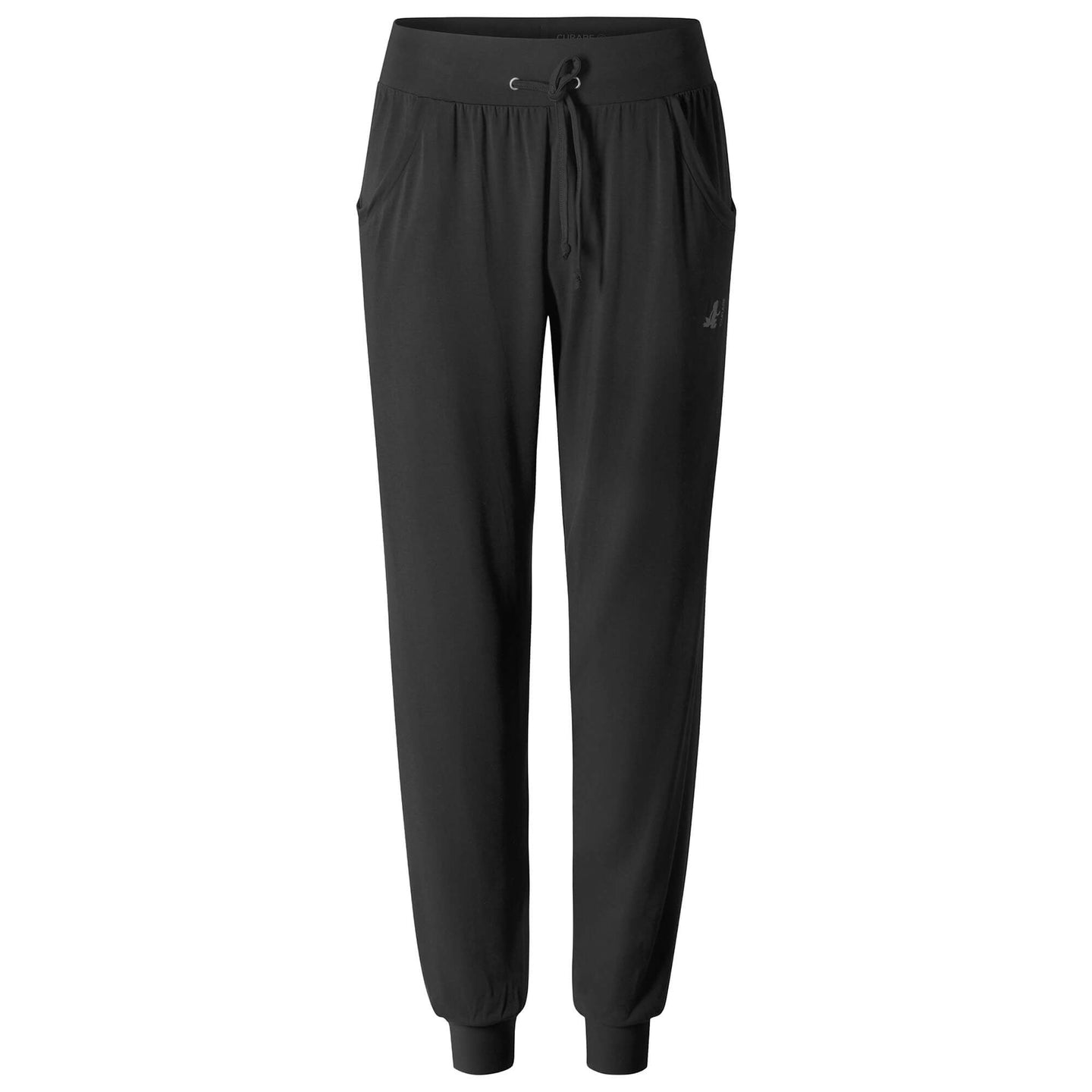 Men Long Pants Relaxed - black - YOGISHOP