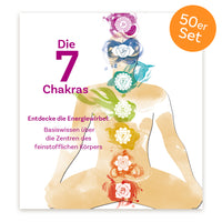 50er-Set Mini-Heft "Die 7 Chakras" - YOGISTAR